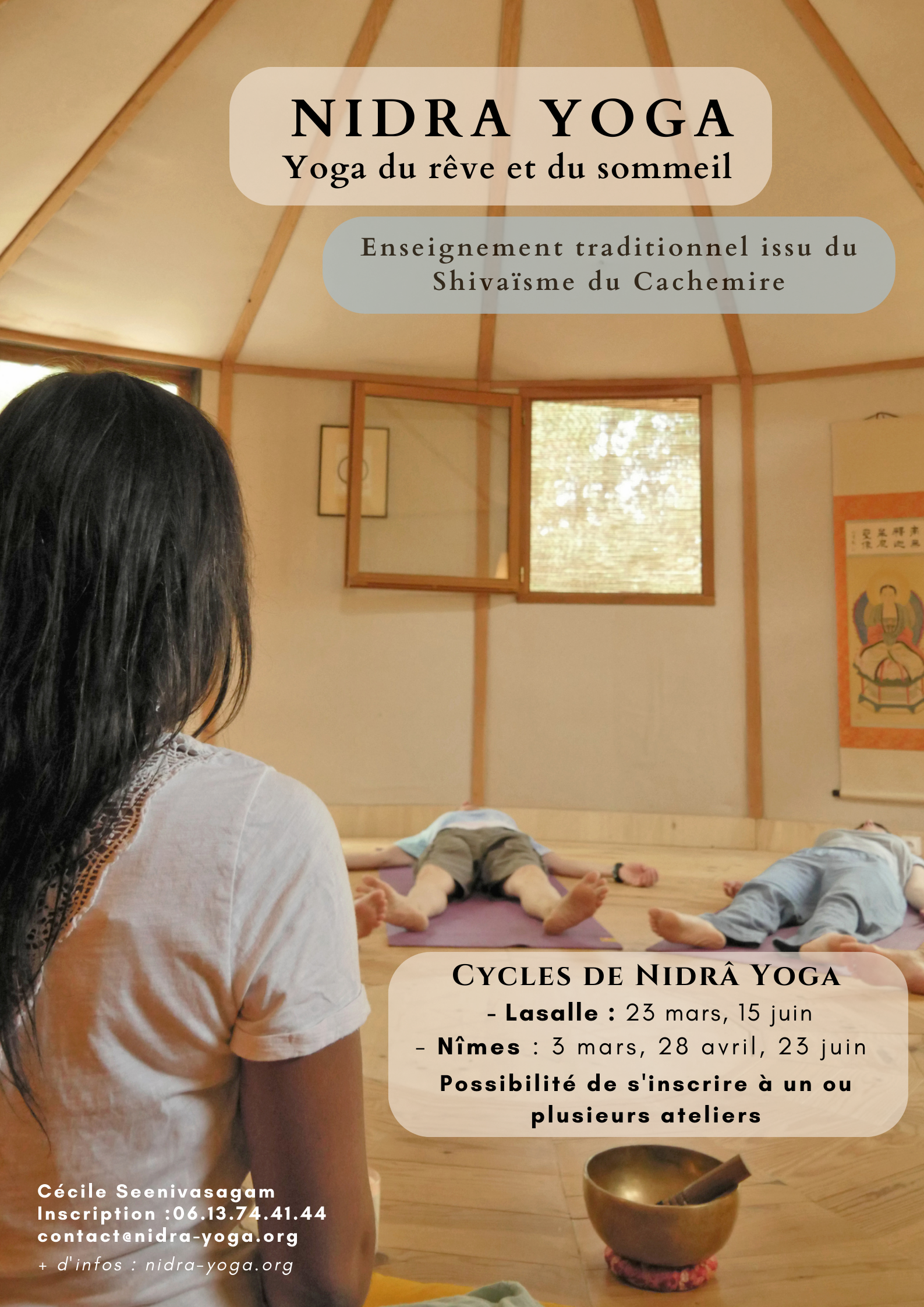 Nidrâ Yoga – Cycle on the Granthi, the 3 energy centers