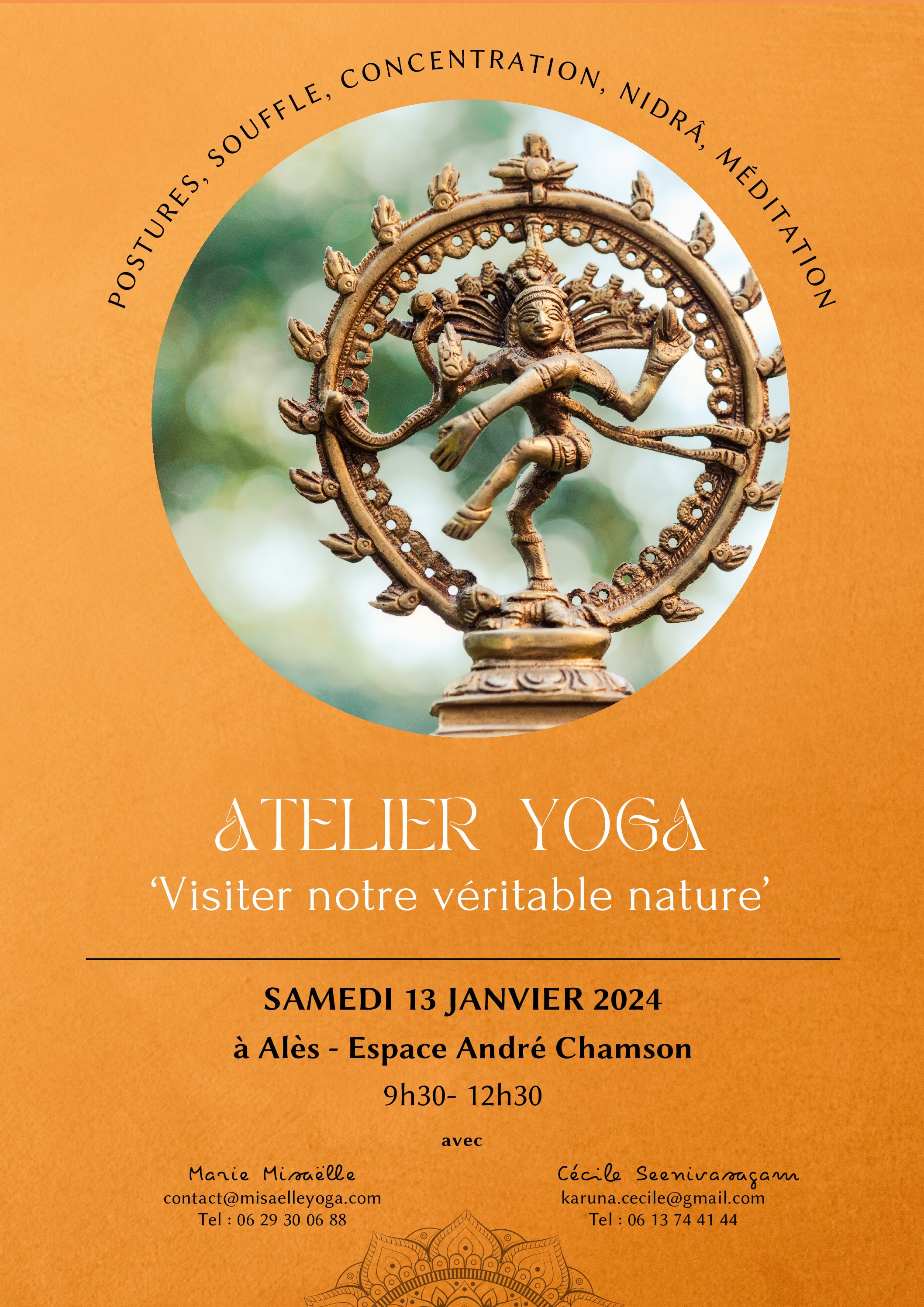 Yoga workshop “Visiting our true nature”