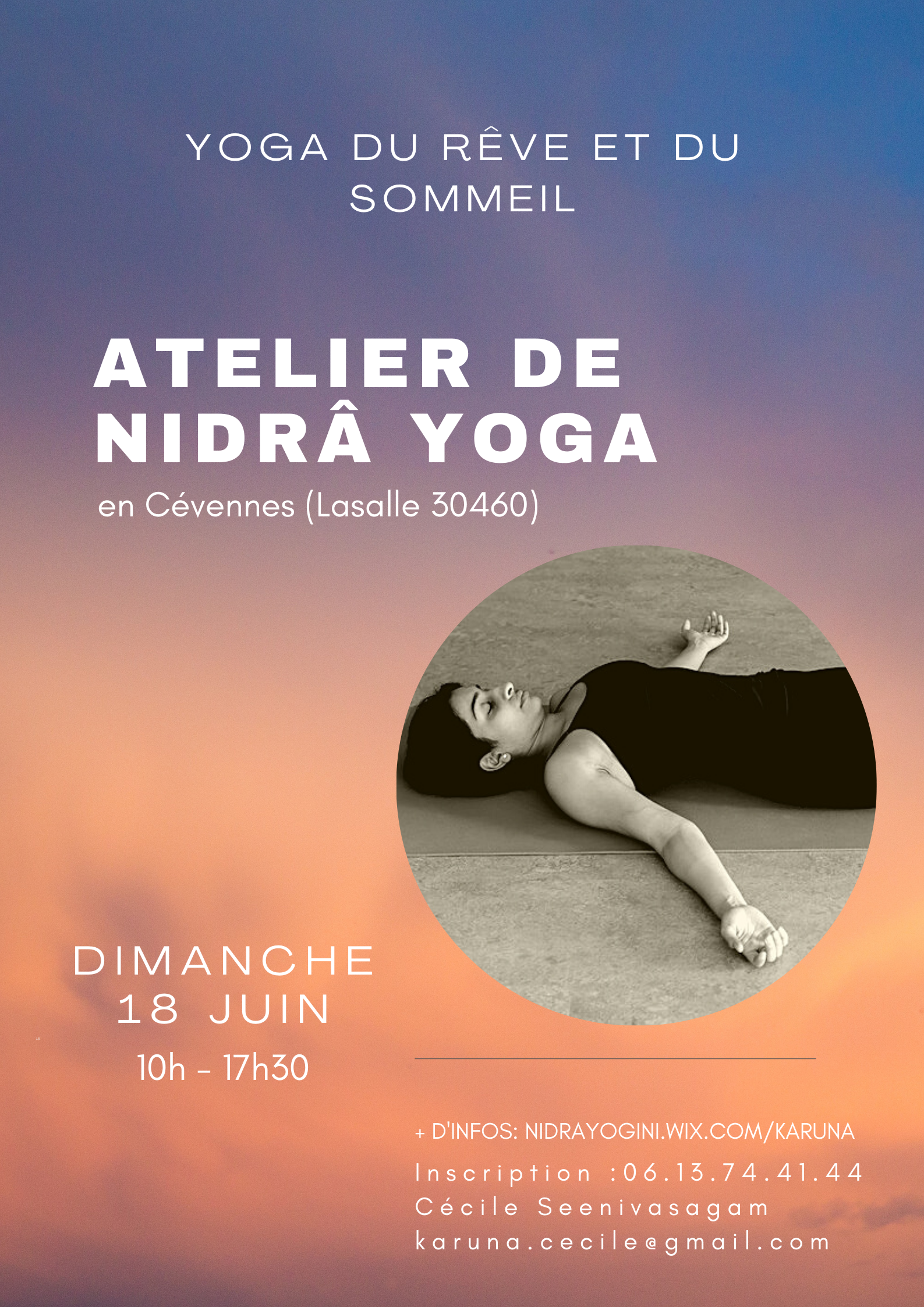 Nidrâ Yoga workshop in Lasalle (30460)