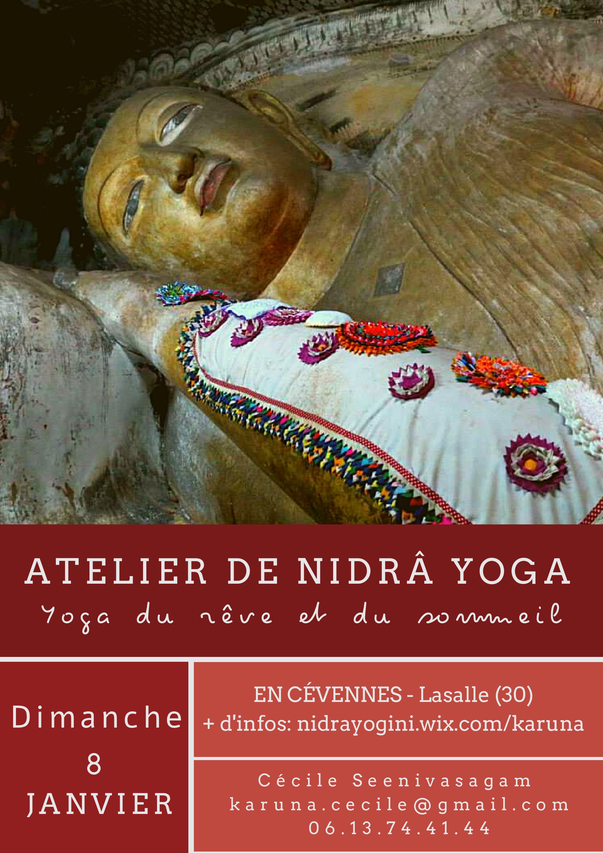 Nidrâ Yoga workshop in Cévennes